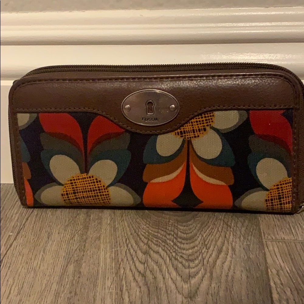 Authentic Fossil Wallet